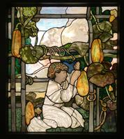 Florida, Winter Park, Charles Hosmer Morse Museum of American Art: Figure with gourds